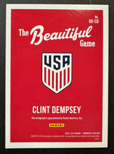 Load image into Gallery viewer, 2021-2022 Signed Clint Dempsey Donruss Panini Autographed Soccer Card USA