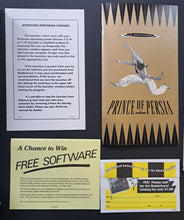 Load image into Gallery viewer, 1992 Broderbund Prince Of Persia Vintage MAC Computer Game By Jordan Mechner