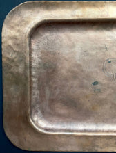 Load image into Gallery viewer, 1932 Summer Olympic Games X Engraved Rings Copper Dinner Tray Los Angeles IOC