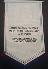 Load image into Gallery viewer, 2016 World Cup Of Hockey Official Banner Tournament Issued Patch Sewn Team USA