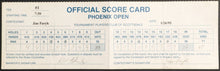 Load image into Gallery viewer, 1995 Jim Furyk Phoenix Open Signed Personal Golf Scorecard Autographed
