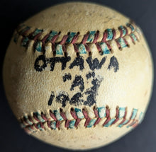Load image into Gallery viewer, 1953 Ottawa Athletic Team Signed Official International League Vintage Baseball
