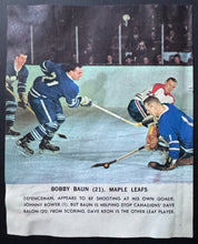 Load image into Gallery viewer, 1964-65 Toronto Star Hockey Photo Of Toronto Maple Leafs Bobby Baun Defenceman