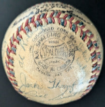 Load image into Gallery viewer, 1949 Toronto Maple Leafs Team Signed International League Baseball Autographed