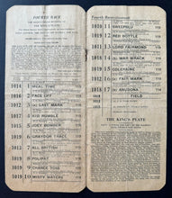 Load image into Gallery viewer, 1948 Woodbine Racetrack Rare Vintage King's Plate Program - Won By (a) Last Mark