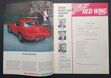 Load image into Gallery viewer, 1966 Detroit Red Wings Vs Chicago Blackhawks NHL Stanley Cup Semi-Final Program