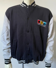 Load image into Gallery viewer, 1990s CMT Country Music Television Varsity Jacket Button Up Canadian TV Coat
