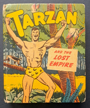 Load image into Gallery viewer, 1948 Tarzan And The Lost Empire Book - Better Little Books Vintage