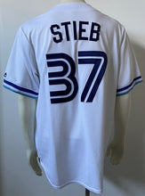 Load image into Gallery viewer, Dave Stieb Autographed Toronto Blue Jays Signed Baseball Majestic Jersey AJS COA