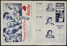 Load image into Gallery viewer, 1958-59 Boston Bruins Boston Garden Sports News Vintage Hockey Playoff Program