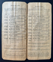 Load image into Gallery viewer, 1946 Woodbine Racetrack Rare Vintage King's Plate Program - Won By Kingarvie