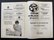 Load image into Gallery viewer, 1967 Winnipeg Arena Program Alan Cup Drumheller Miners Cdn Mens Hockey Team