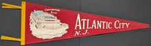 Load image into Gallery viewer, Circa 1950 Atlantic City NJ Convention Hall Pennant Vintage Rare Felt Original