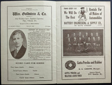 Load image into Gallery viewer, 1920 Stanley Cup Finals Hockey Program Seattle Metropolitans Ottawa Senators LOA
