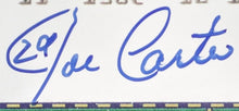 Load image into Gallery viewer, 1993 Joe Carter Autographed Oversized Replica Ticket World Series Signed JSA