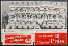 Load image into Gallery viewer, 1948 Cleveland Indians World Series Program Boston Braves MLB Baseball Vintage