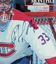 Load image into Gallery viewer, 1991 Patrick Roy Autographed Signed Magazine NHL Hockey Montreal Canadiens JSA
