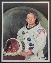 Load image into Gallery viewer, Neil Armstrong Signed Autographed NASA Issue Photo PSA DNA RR LOA Inscription