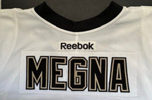 Load image into Gallery viewer, 2014-15 Jayson Megna Pittsburgh Penguins Game Worn Hockey Used Jersey NHL COA