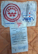 Load image into Gallery viewer, 1979 Canada Mens National Ice Hockey Team Vintage Button Up Jacket Shain Sz 46