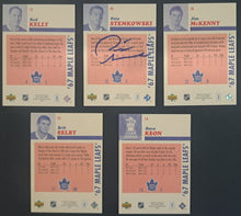Load image into Gallery viewer, 2007 Toronto Maple Leaf Upper Deck 40th Anniversary Commemorative Card Set