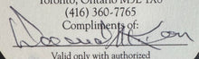Load image into Gallery viewer, Hockey HOF Signed Complimentary Admission Ticket Autographed Dave Keon JSA