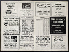 Load image into Gallery viewer, 1962 Stanley Cup Finals Chicago Stadium Maple Leafs Blackhawks Complete Program