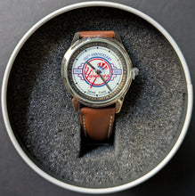Load image into Gallery viewer, 2003 New York Yankees 100th Anniversary Wristwatch + Tin MLB Baseball Vintage