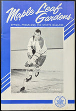Load image into Gallery viewer, 1963-64 Toronto Maple Leafs Season Home Opener Maple Leaf Gardens Program NHL