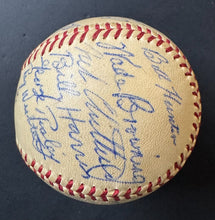 Load image into Gallery viewer, 1960 Montreal Royals International League Multi-Signed x22 Vintage Baseball