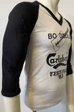 Load image into Gallery viewer, 1983 Bo Diddley Autographed Signed Carlsberg Festival Concert T Shirt JSA VTG