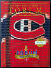 Load image into Gallery viewer, 1996 Montreal Canadians Forum Final Game Program LE Dallas Stars Vtg NHL