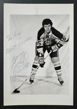 Load image into Gallery viewer, Gerry Pinder Signed Autographed California Seals Team Issued Photo Vintage NHL