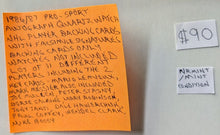 Load image into Gallery viewer, 1986/87 Pro-Sport Autograph Watch NHL Player Backing Cards Lemieux Messier Vtg