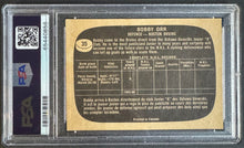 Load image into Gallery viewer, 1966 Topps #35 Bobby Orr Rookie Card PSA VG-EX 4 NHL Hockey Boston Bruins