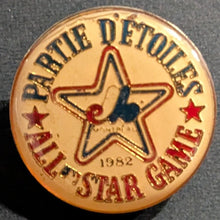 Load image into Gallery viewer, 1982 All Star VIP Montreal Expos Team Issued MLB Vintage Pinback Olympic Stadium