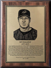 Load image into Gallery viewer, Roy Halladay Syracuse Chiefs Wall Of Fame Team Issued Commemorative Plaque MiLB