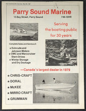 Load image into Gallery viewer, 1981 Parry Sound Hospital Celebrity Hockey Game Program NHL VTG Orr Howe Sittler