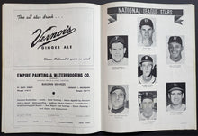 Load image into Gallery viewer, 1951 MLB All Star Game Program Jackie Robinson Joe DiMaggio Ted Williams Vintage