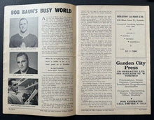 Load image into Gallery viewer, 1964 Stanley Cup Finals Game 1 Program + Ticket Stub Maple Leafs Red Wings Vtg