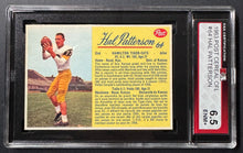 Load image into Gallery viewer, 1963 Post Cereal CFL #64 Hal Patterson Hamilton Tiger-Cats Football Card Vintage