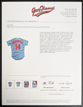 Load image into Gallery viewer, 1986 Andres Galarraga Game Used Montreal Expos Baseball Jersey Grey Flannel LOA
