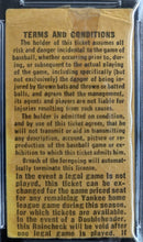 Load image into Gallery viewer, 1979 Thurman Munson Tribute Game Ticket New York Yankees MLB Baseball PSA 1