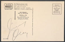 Load image into Gallery viewer, Jimmy Dean + The Imperials Autographed Signed Postcard Vintage Country Music