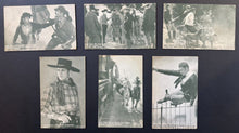 Load image into Gallery viewer, 1927 Jesse James Western Silent Film 6 Different Vintage Exhibit Cards