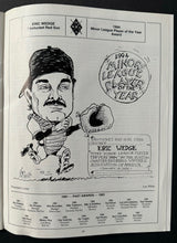 Load image into Gallery viewer, 1995 Baseball Writers of America Award Dinner Program Roger Boston Red Sox VTG