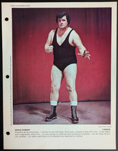 Load image into Gallery viewer, c1972 Lot of 22 Different Wrestling Photos Issued by Dimanche Vintage Sports