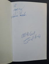 Load image into Gallery viewer, 1996 Howie Meeker Autobiography Hockey Book Signed Meeker + Author Charlie Hodge
