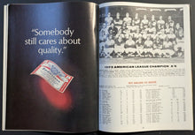 Load image into Gallery viewer, 1973 Shea Stadium New York Mets World Series Souvenir Program & Scorecard Vtg
