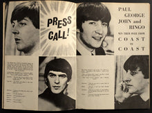 Load image into Gallery viewer, 1964 Beatles On Broadway Magazine Covering Beatles Visit To New York City Vtg